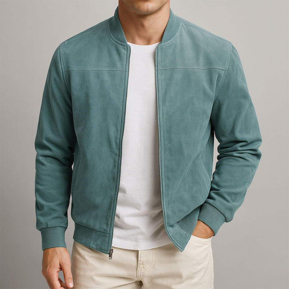 Lorenzo™ – Giacca Bomber in Camoscio
